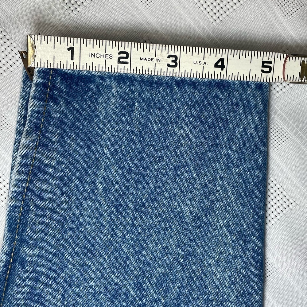 Vintage GUESS Georges Marciano High Waist Jeans w/ Ankle Zippers Sz 30 USA Made - Picture 10 of 16